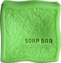 Pure Plant Oil Green Soap, Lava Clay